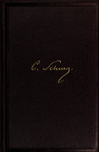 The Reminiscences of Carl Schurz --1852-1863