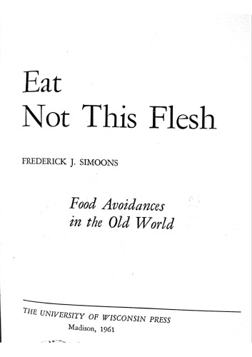 Eat not this flesh