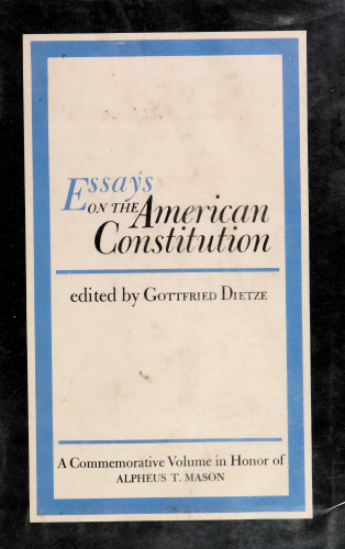 Essay about The American Constitution