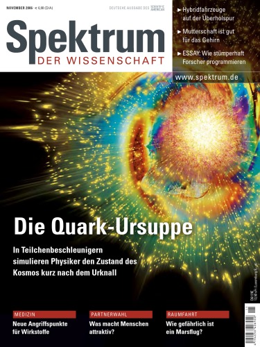 Spektrum der Wissenschaft November 2006 issue 11