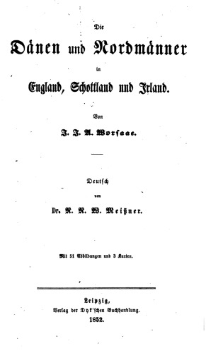 Die Dänen und Nordmänner in England, Schottland und Irland