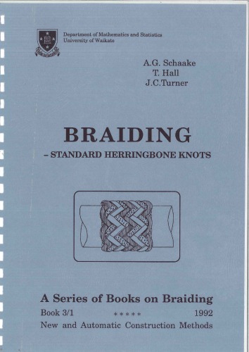 AG Schaake - Book 3 - Braiding Standard Herringbone Knots