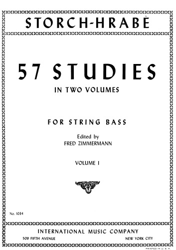 Storch-Hrabe - 57 Studies in two volumes/ Volume 1