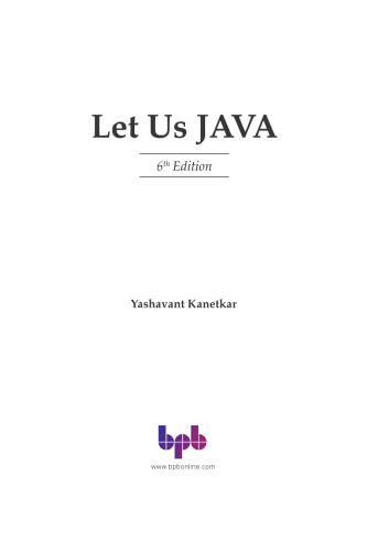 Let Us Java - 6th Edition