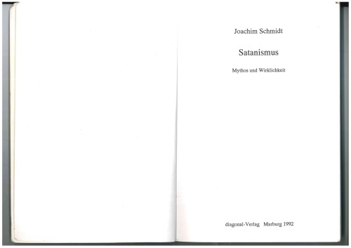 Satanismus: Mythos und Wirklichkeit