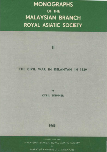 Civil War in Kelantan in 1839