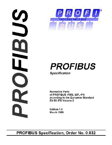 Profibus specification 1.0