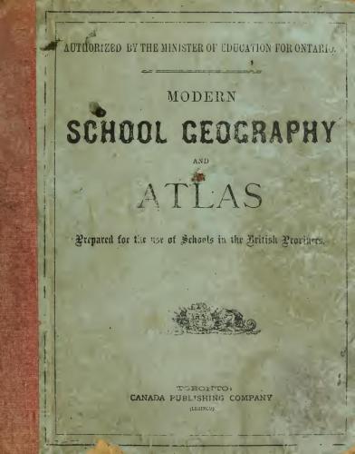Modern School and Geography Atlas