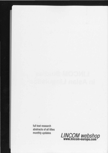 Ga: Japanese conjunction : its functions and sociolinguistic implications