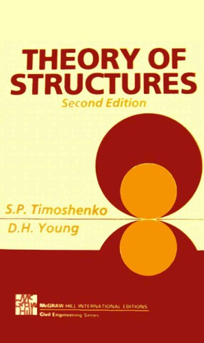 Theory of Structures ISBN-10: 9780070648685 ; ISBN-13: 978-0070648685