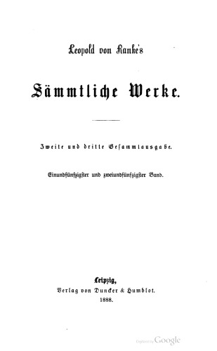 Abhandlungen und Versuche