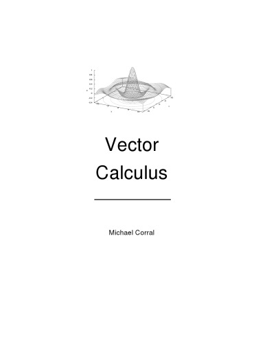 Vector Calculus