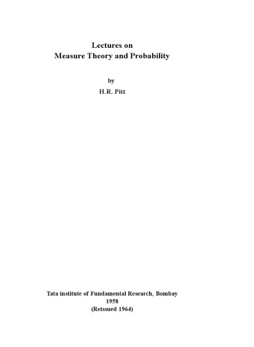 Measure theory and probability
