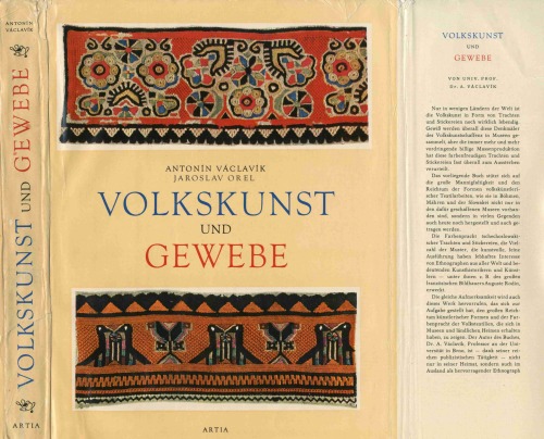Volkskunst und Gewebe / Вышивки чешского народа