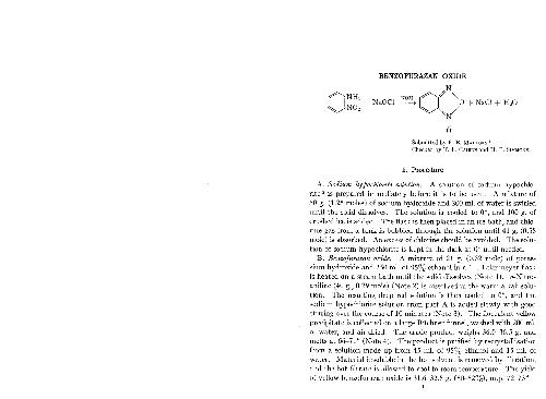 Organic Syntheses