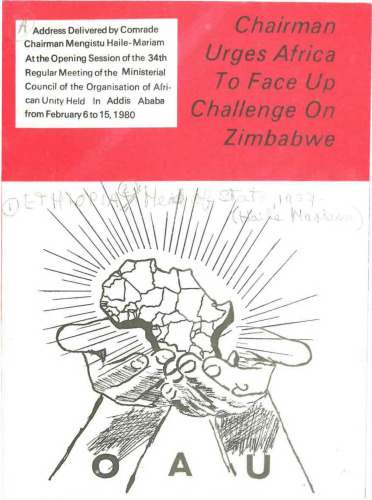 Chairman Urges Zimbabwe to Face Up Challenge on Africa