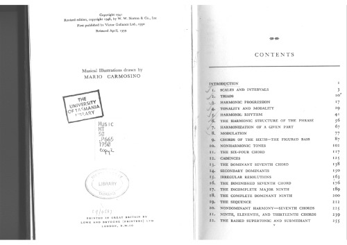Counterpoint. (Musical illustrations drawn by Mario Carmosino.).