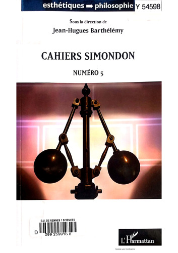 Cahiers Simondon