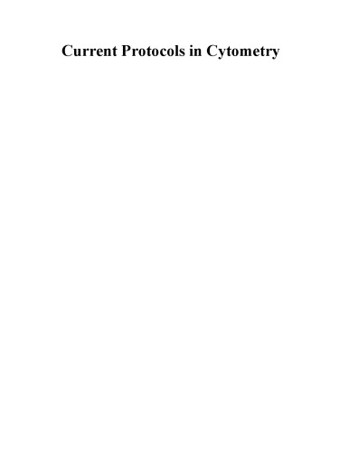 Current Protocols in Cytometry