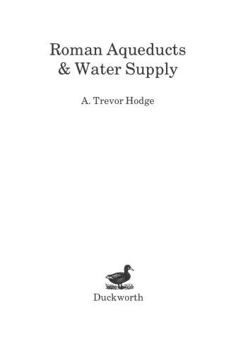 Roman Aqueducts And Water Supply