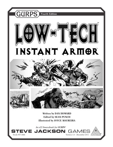 GURPS 4th edition. Low-Tech: Instant Armor