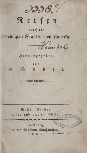 Reisen durch die vereinigten Staaten von Amerika