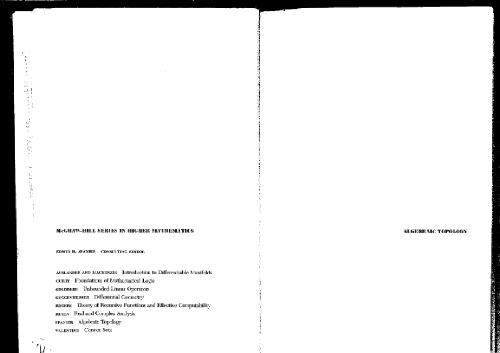 Algebraic Topology