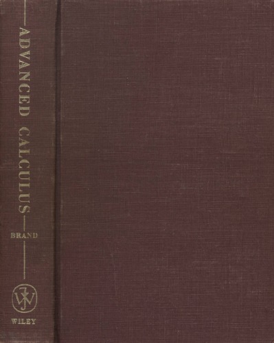 Advanced Calculus