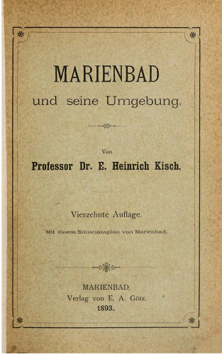 Marienbad und seine Umgebung