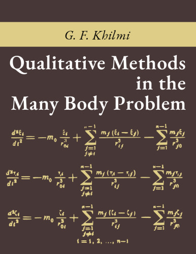 Qualitative Methods In The Many Body Problem