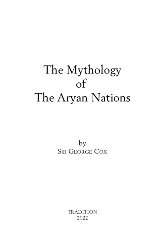 The Mythology of The Aryan Nations