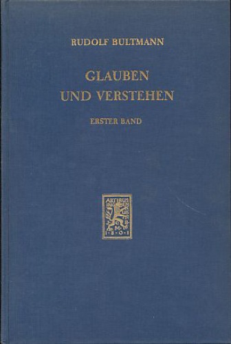 Glauben und Verstehen. Erster Band