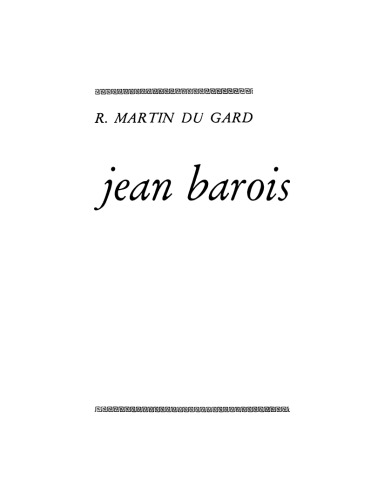 Jean Barois