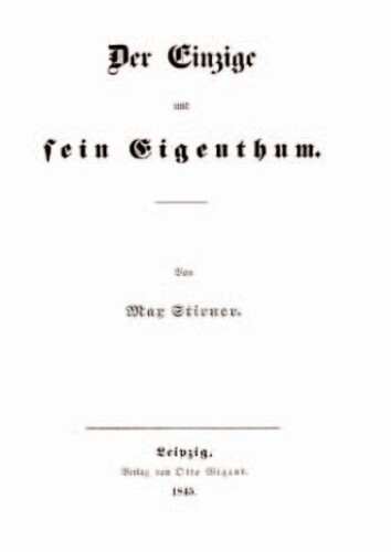 Der Einzige und sein Eigentum