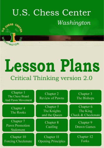 US Chess Center - Lesson Plans Critical Thinking Version 20