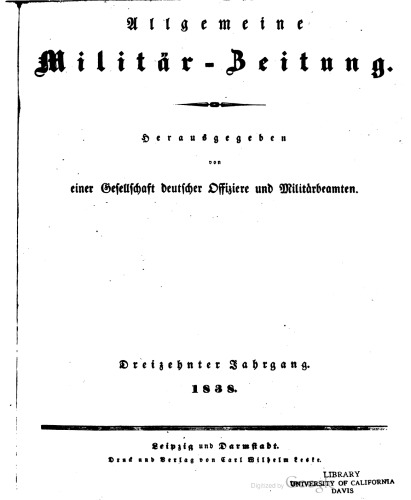 Allgemeine Militär-Zeitung