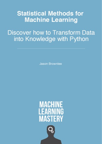Statistical Methods for Machine Learning
