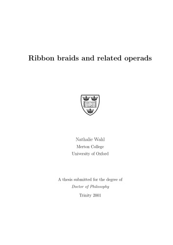Ribbon Braids and Related Operads