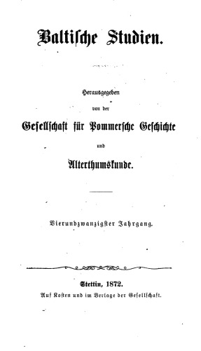 Baltische Studien