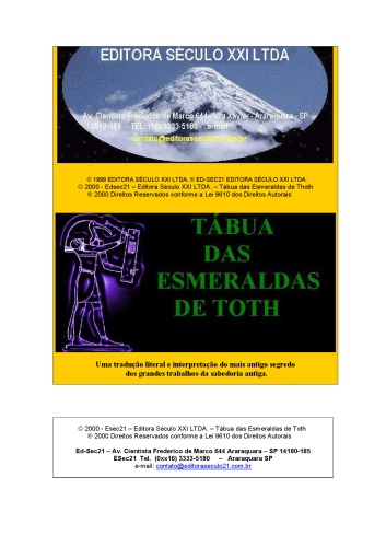 A Tábua das Esmeraldas de Thoth