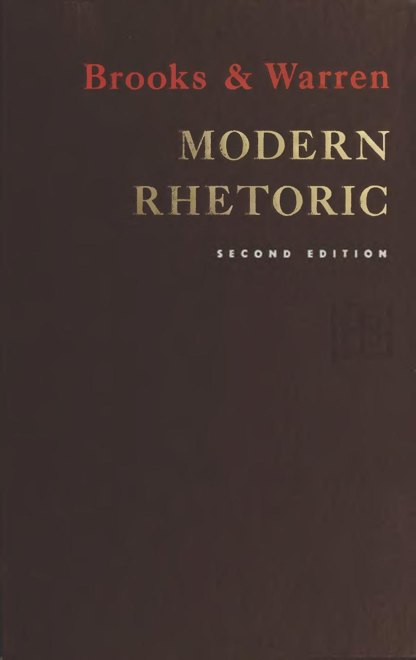 Modern Rhetoric