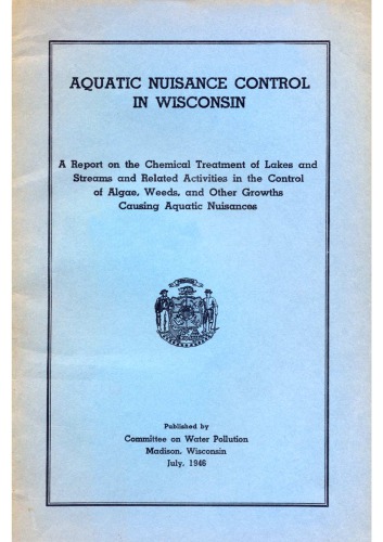 Aquatic Nuisance Control in Wisconsin