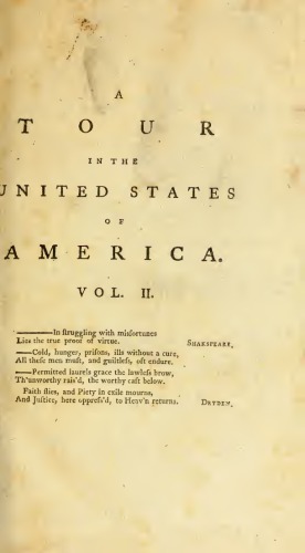 A Tour in the United States of America