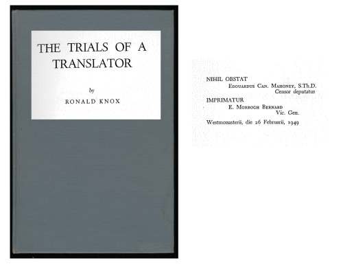 Trials of a Translator