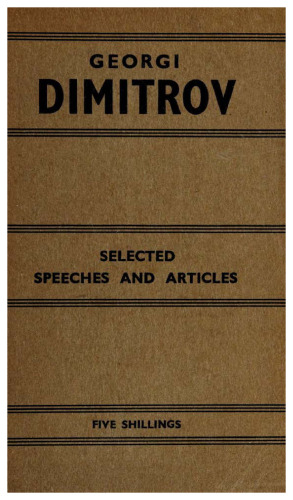 Selected speeches and articles