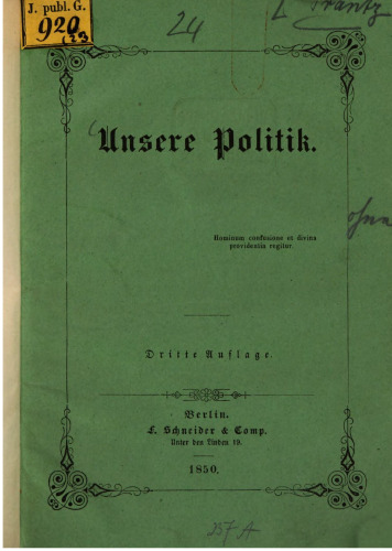 Unsere Politik
