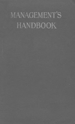 Management’s Handbook