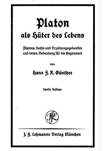 Platon als Hueter des Lebens