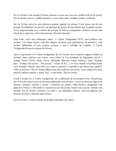 Biografia de Riz de Ferelas