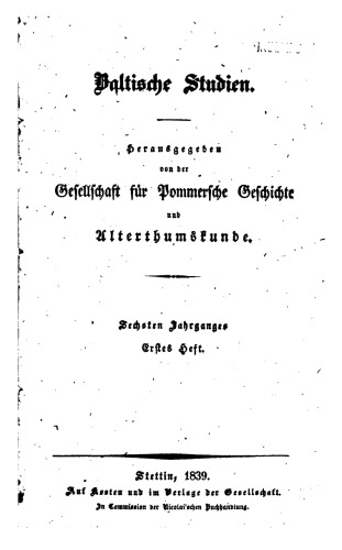 Baltische Studien